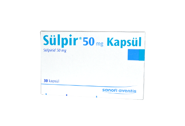 SULPIR 50 mg 30 kapsül { Avixa İlaç } kutu görseli