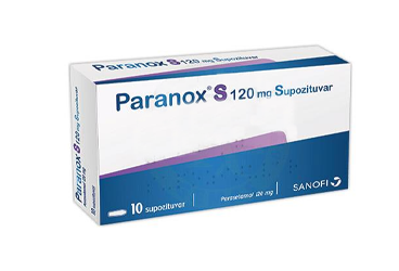 PARANOX S 120 mg 10 suppozituar kutu görseli