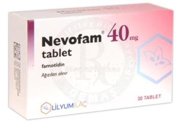 NEVOFAM 40 mg 30 tablet { Lilyum İlaç } kutu görseli