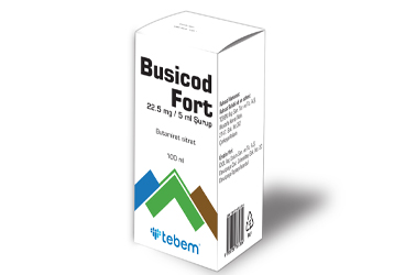 BUSICOD FORT 22.5 mg/5 ml şurup kutu görseli