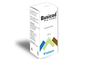 BUSICOD 15 mg/5 ml şurup kutu görseli