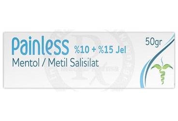 PAINLESS %10+%15 jel (50 gr) kutu görseli