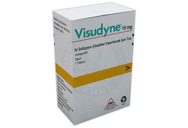 VISUDYNE 15 mg infüzyonluk çözelti hazırlamak için toz kutu görseli