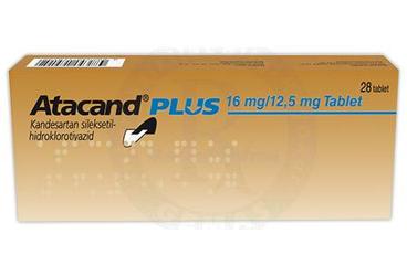 ATACAND PLUS 16 mg/12.5 mg 28 tablet kutu görseli