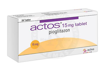 ACTOS 15 mg 28 tablet kutu görseli