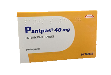 PANTPAS 40 mg 30 enterik tablet kutu görseli