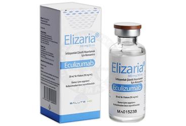 ELIZARIA 300 mg/ 30 ml infüzyonluk çözelti hazırlamak için konsantre kutu görseli