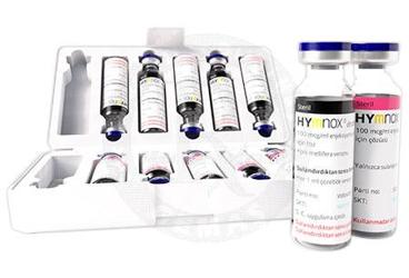 HYMNOX 100 mcg/ml enjeksiyonluk çözelti için toz ve çözücü (devam) kutu görseli