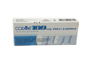 COZAAR 100 mg film kaplı tablet (28 tablet) kutu görseli