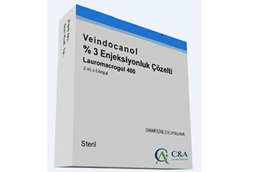 VEINDOCANOL %3 enjeksiyonluk çözelti kutu görseli
