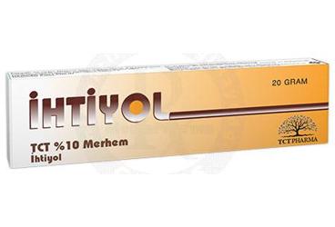 IHTIYOL TCT %10 merhem (20 G) kutu görseli