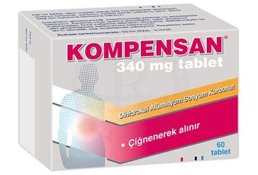 KOMPENSAN 60 tablet kutu görseli