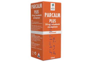 PARCALM PLUS 250 mg/5ml pediyatrik oral süspansiyon (150 ml) kutu görseli