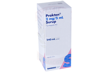 PRAKTEN 2 mg/5 ml şurup kutu görseli