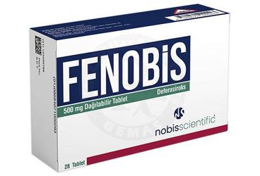 FENOBIS 500 mg dağılabilir tablet (28 tablet) kutu görseli