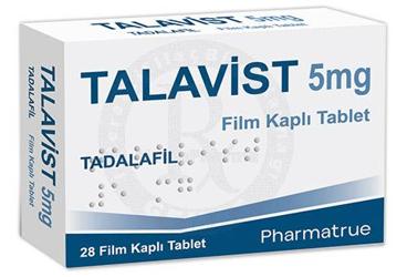 TALAVIST 5 mg film kaplı tablet (28 adet) kutu görseli
