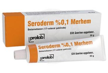 SERODERM %0.1 30 gr pomad kutu görseli