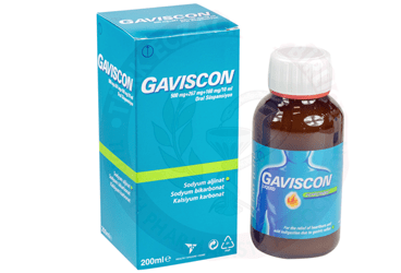 GAVISCON 500 mg 200 ml likit kutu görseli