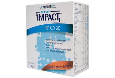 IMPACT oral POWDER TROPIC (74 gr x 5 poşet) kutu görseli