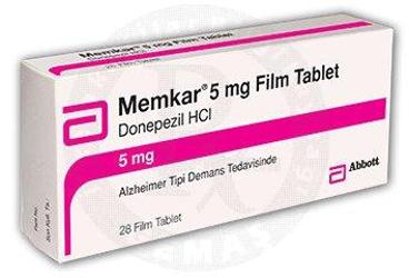 MEMKAR 5 mg 28 film tablet kutu görseli