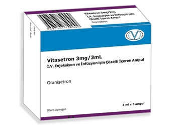 VITASETRON 3 mg/3 ml IV enjeksiyon ve infüzyon için çözelti içeren 1 ampül kutu görseli