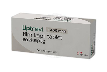 UPTRAVI 1400 mcg 60 film kaplı tablet kutu görseli