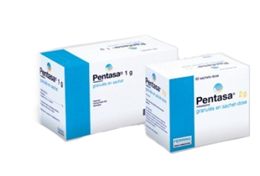 PENTASA 1 G uzatılmış salınımlı 150 tablet kutu görseli