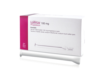 LUTINIS 100 mg vaginal tablet kutu görseli