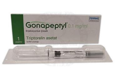 GONAPEPTYL 0.1 mg/ml enjeksiyonluk çözelti (1 adet) kutu görseli