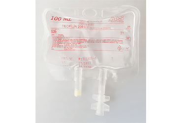 NEOFLEX TEOFILIN 200 I.V enjeksiyonluk çözelti 100 ml (setsiz) kutu görseli