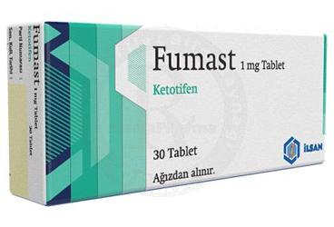 FUMAST 1 mg tablet kutu görseli