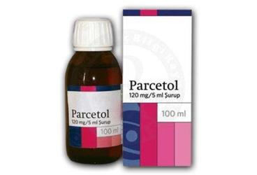 PARCETOL 120 mg/5 ml şurup 100 ml kutu görseli
