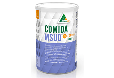 COMIDA MSUD B 500 gr tıbbi amaçlı mama kutu görseli