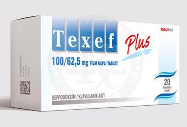 INFEX PLUS 100/62.5 mg 20 film kaplı tablet kutu görseli