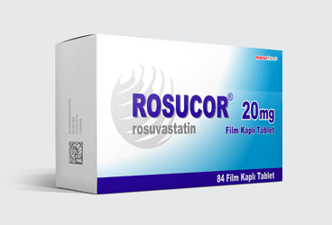 ROSUCOR 20 mg 84 film tablet { Celtis } kutu görseli