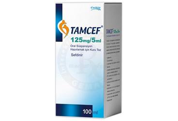 CEFBIR 125 mg / 5ml 100 ml oral süspansiyon hazırlamak için kuru toz { Celtis } kutu görseli