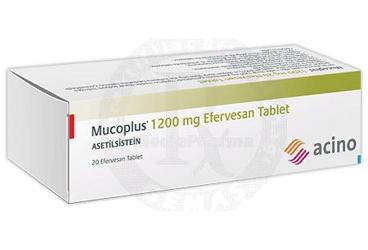 MUCOPLUS 1200 mg 20 efervesan tablet kutu görseli