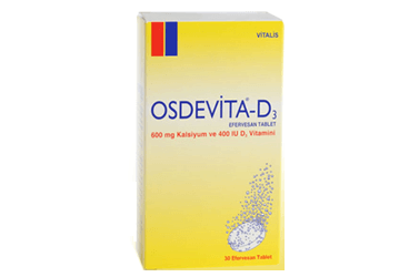 OSDEVITA-D3 30 efervesan tablet kutu görseli