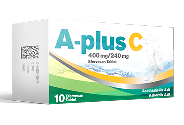 APLUSC 400 mg/240 mg efervesan tablet (10 tablet) kutu görseli