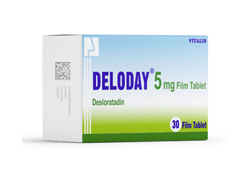 DELODAY 5 mg 20 film tablet kutu görseli