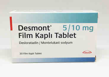 DESMONT 5/10 mg 30 film kaplı tablet {Vitalis} kutu görseli