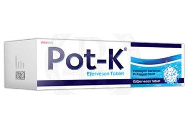 POT-K 15 efervesan tablet kutu görseli