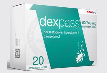 DEXPAS 50/300 mg 20 efervesan tablet { Celtis } kutu görseli