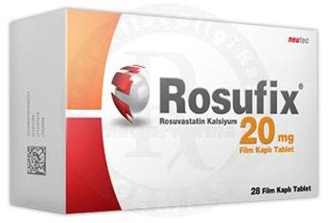 ROSUFIX 20 mg 28 film tablet kutu görseli