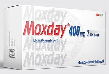 MOXDAY 400 mg 7 film tablet kutu görseli