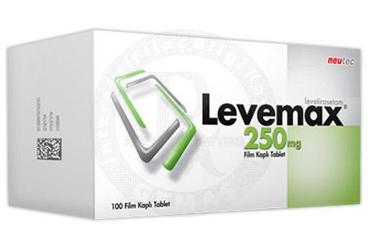 LEVEMAX 250 mg 100 film tablet kutu görseli