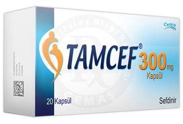 CEFBIR 300 mg 20 kapsül kutu görseli