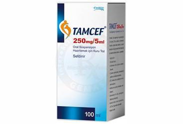 CEFBIR 250 mg/5 ml oral süspansiyon hazırlamak için kuru toz 100 ml kutu görseli