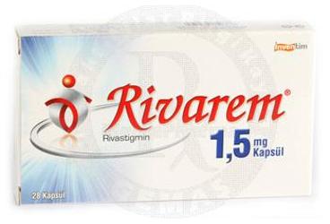 RIVAREM 1.5 mg 28 kapsül kutu görseli