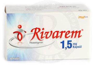 RIVAREM 1.5 mg 98 kapsül kutu görseli